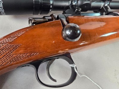 9386Winslow Rifle, 270 Cal, 24 “ barrel, cheek piece, rosewood caps, Winslow Sheild, checkered stock, tasco 6x24x40, More pictures AT DawsonsDoubles - Image 22 of 25