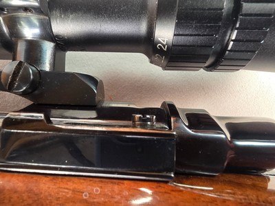 9386Winslow Rifle, 270 Cal, 24 “ barrel, cheek piece, rosewood caps, Winslow Sheild, checkered stock, tasco 6x24x40, More pictures AT DawsonsDoubles - Image 14 of 25