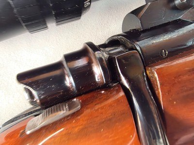 9386Winslow Rifle, 270 Cal, 24 “ barrel, cheek piece, rosewood caps, Winslow Sheild, checkered stock, tasco 6x24x40, More pictures AT DawsonsDoubles - Image 2 of 25