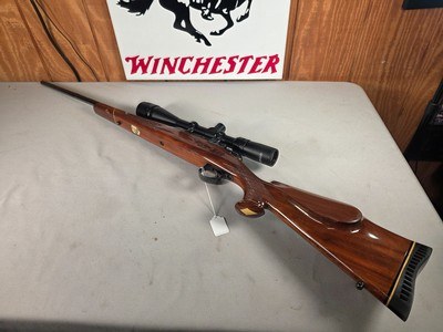 9386Winslow Rifle, 270 Cal, 24 “ barrel, cheek piece, rosewood caps, Winslow Sheild, checkered stock, tasco 6x24x40, More pictures AT DawsonsDoubles - Image 3 of 25