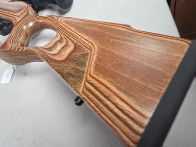 9384Winchester XPR 270 Cal, 22” Barrel, muzzle brake, laminated thumb hole stock, 2 mags, bolt action, Sight Mark Wrath Digital Night vision scope, - Image 1 of 25