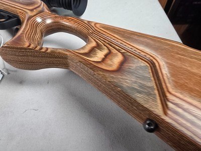 9384Winchester XPR 270 Cal, 22” Barrel, muzzle brake, laminated thumb hole stock, 2 mags, bolt action, Sight Mark Wrath Digital Night vision scope, - Image 5 of 25