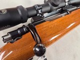 9387 Winslow Rifle prototype, 7MM Rem mag, rosewood type cheek piece, Burris Full Field II 3x9x40, More pictures at DawsonsDoubles DOT COM - Image 3 of 25