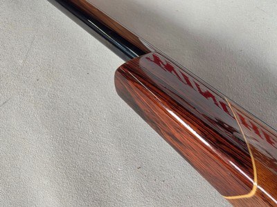 9387 Winslow Rifle prototype, 7MM Rem mag, rosewood type cheek piece, Burris Full Field II 3x9x40, More pictures at DawsonsDoubles DOT COM - Image 16 of 25