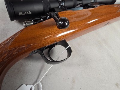 9387 Winslow Rifle prototype, 7MM Rem mag, rosewood type cheek piece, Burris Full Field II 3x9x40, More pictures at DawsonsDoubles DOT COM - Image 25 of 25