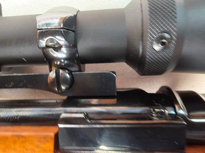9387 Winslow Rifle prototype, 7MM Rem mag, rosewood type cheek piece, Burris Full Field II 3x9x40, More pictures at DawsonsDoubles DOT COM - Image 2 of 25