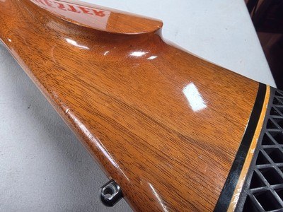 9387 Winslow Rifle prototype, 7MM Rem mag, rosewood type cheek piece, Burris Full Field II 3x9x40, More pictures at DawsonsDoubles DOT COM - Image 6 of 25