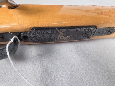 9383 Springfield 1903 Custom 30-06 Cal, 22 “ barrel, silver engraved floor plate, ivory inserts, turned barrel, bolt action, rosewood cap, More pictur - Image 17 of 20