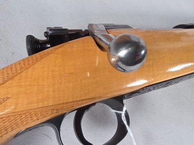 9383 Springfield 1903 Custom 30-06 Cal, 22 “ barrel, silver engraved floor plate, ivory inserts, turned barrel, bolt action, rosewood cap, More pictur - Image 19 of 20