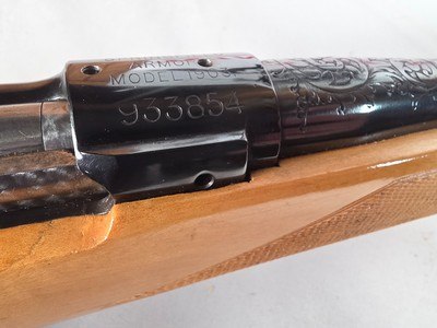 9383 Springfield 1903 Custom 30-06 Cal, 22 “ barrel, silver engraved floor plate, ivory inserts, turned barrel, bolt action, rosewood cap, More pictur - Image 15 of 20