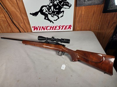 9388Winslow 30-06 rifle, checkered stock, cheek piece, Burris full field II 3x9x40 scope, More pictures at DawsonsDoubles DOT COM - Image 5 of 18