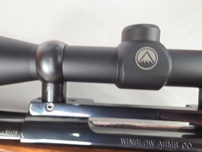 9388Winslow 30-06 rifle, checkered stock, cheek piece, Burris full field II 3x9x40 scope, More pictures at DawsonsDoubles DOT COM - Image 14 of 18