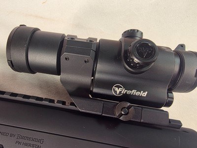 9400Browning Bar MK3, 308 Cal, 18” barrel, black composite, Fire field red dot, More pictures at DawsonsDoubles DOT COM - Image 8 of 25