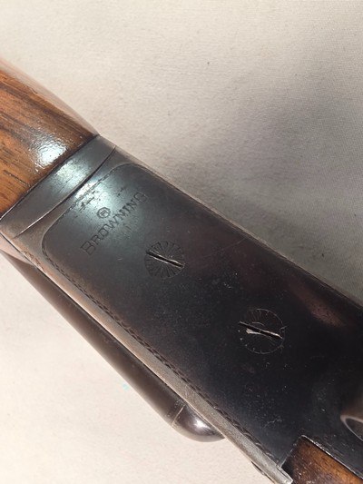 9422Browning BSS 12 gauge, 26’ Barrels, IC/MOD, Ejectors custom checkered stock, solid rib, pistol grip, butt plate, 14 1/4 LOP,More pictures AT D - Image 20 of 25