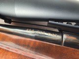 9417Mauser 98 Custom, 240 cal mag, rosewood cap, cheek piece, Hardline crimson trace 4x12x40, thumb hole stock, More pictures at DawsonsDoubles Dot - Image 10 of 25