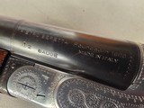 9421Beretta silver pigeon, 12 Gauge, 28” barrels, M/F, extractors, Grenner cross bolt, pistol grip, butt pad, solid rib, 13 3/4 LOP, sling swivel, M - 8 of 25