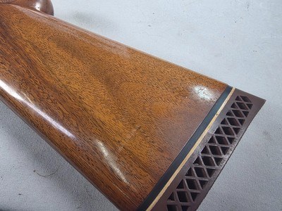 9416Browning Belgium A5, 12 gauge magnum, 30” barrel, FULL choke, Round knob, long tang, Browning butt pad, all original, plan barrel, some crazing, - Image 14 of 24