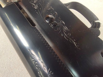 9416Browning Belgium A5, 12 gauge magnum, 30” barrel, FULL choke, Round knob, long tang, Browning butt pad, all original, plan barrel, some crazing, - Image 18 of 24