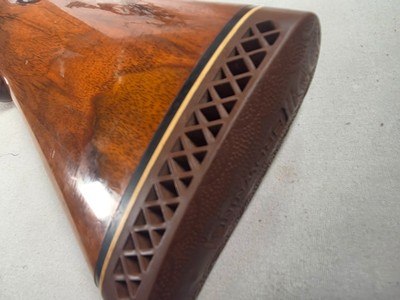9416Browning Belgium A5, 12 gauge magnum, 30” barrel, FULL choke, Round knob, long tang, Browning butt pad, all original, plan barrel, some crazing, - Image 3 of 24