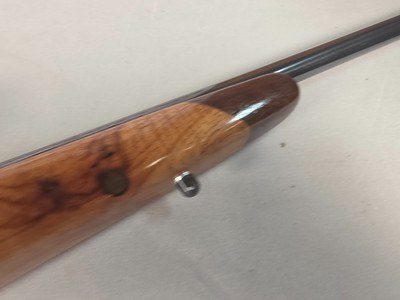 9418Mauser 98270 Cal customized sporting, made in 1943, rosewood caps, cheek piece, Burris Full Field II 3x9x40 scope, More pictures at DawsonsDou - Image 16 of 25