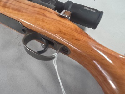 9418Mauser 98270 Cal customized sporting, made in 1943, rosewood caps, cheek piece, Burris Full Field II 3x9x40 scope, More pictures at DawsonsDou - Image 5 of 25
