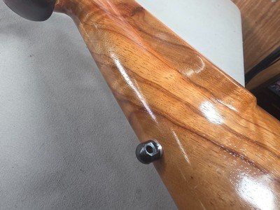 9418Mauser 98270 Cal customized sporting, made in 1943, rosewood caps, cheek piece, Burris Full Field II 3x9x40 scope, More pictures at DawsonsDou - Image 14 of 25