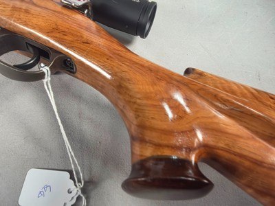 9418Mauser 98270 Cal customized sporting, made in 1943, rosewood caps, cheek piece, Burris Full Field II 3x9x40 scope, More pictures at DawsonsDou - Image 23 of 25