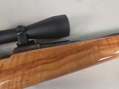9418Mauser 98270 Cal customized sporting, made in 1943, rosewood caps, cheek piece, Burris Full Field II 3x9x40 scope, More pictures at DawsonsDou - Image 17 of 25