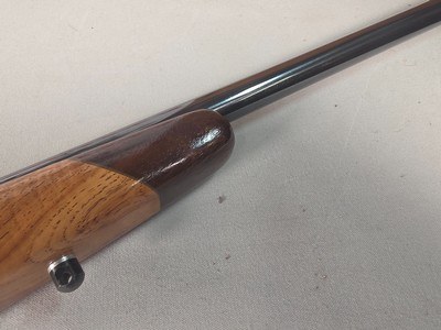 9418Mauser 98270 Cal customized sporting, made in 1943, rosewood caps, cheek piece, Burris Full Field II 3x9x40 scope, More pictures at DawsonsDou - Image 15 of 25