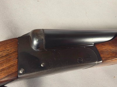 9419LC Higgins made by AFA, 12 Gauge, 28” barrels, M/F, Single trigger, custom checkered stock, butt pad, pistol grip, 14 1/2 LOP, More pictures at - Image 23 of 25