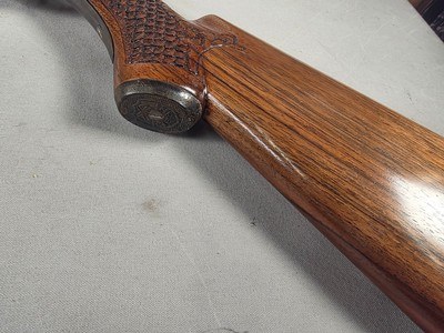 9419LC Higgins made by AFA, 12 Gauge, 28” barrels, M/F, Single trigger, custom checkered stock, butt pad, pistol grip, 14 1/2 LOP, More pictures at - Image 8 of 25