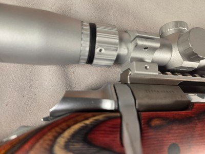 9401Browning Stalker, 270 cal, stainless steel, muzzle brake, laminated stock, Leupold VX- freedom 4x12x40 stainless scope, cheek piece, More pictur - Image 20 of 23