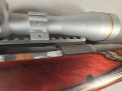 9401Browning Stalker, 270 cal, stainless steel, muzzle brake, laminated stock, Leupold VX- freedom 4x12x40 stainless scope, cheek piece, More pictur - Image 2 of 23