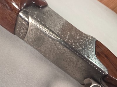 9334 Winchester 101 Grand European, 12 Gauge, 28” Barrels, IC/MOD, ejectors, AAA+++ gorgeous highly figured walnut stock, pistol grip, butt plate, ven - Image 1 of 25