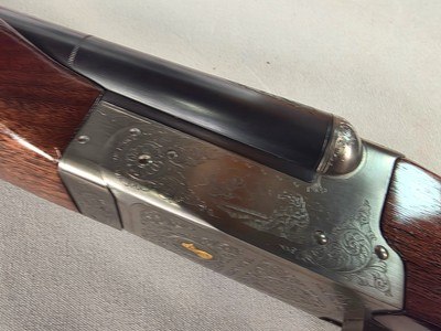 9021 Winchester Model 23 Golden Quail, 20 Gauge, 26” barrels, IC/MOD, only 500 made, this is number 82, beautiful wood AAA+++ feather crotch, 14 1/4 L - Image 1 of 25