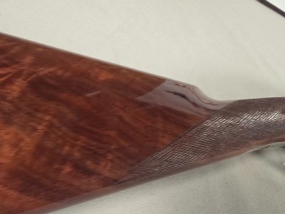 9021 Winchester Model 23 Golden Quail, 20 Gauge, 26” barrels, IC/MOD, only 500 made, this is number 82, beautiful wood AAA+++ feather crotch, 14 1/4 L - Image 3 of 25
