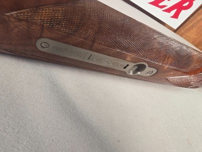 9021 Winchester Model 23 Golden Quail, 20 Gauge, 26” barrels, IC/MOD, only 500 made, this is number 82, beautiful wood AAA+++ feather crotch, 14 1/4 L - Image 21 of 25