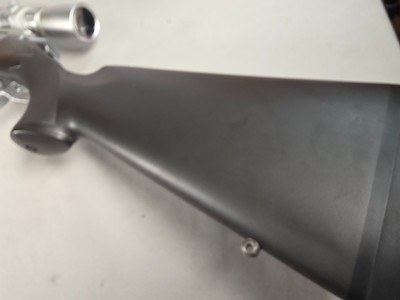 9407Browning Stalker A-bolt, 30-06, 22 “ Barrel, with muzzle brake, stainless, sight Tron Pn2 4x16x40, as new, More pictures at DawsonsDoubles DOT C - Image 2 of 23
