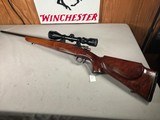 9406Mauser 98 custom, 270 Cal, 24” barrel, Tasco 3.5x10x50, floated barrel, gun smith special, More pictures at DawsonsDoubles DOT COM - Image 1 of 25
