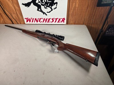 9405Browning A-Bolt, 243 Cal, 22” Barrel, Burris 3x9x40 wide angle scope, More pictures AT DawsonsDoubles DOT COM