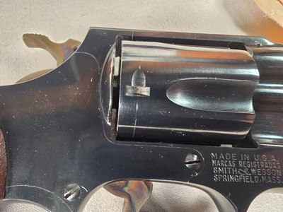 9423Smith & Wesson Model 32 32-1, 5 shot, 2” barrel, 38 Smith & Wesson Caliber, sold November 18, 1967 sales slip, correct box, plus all paperwork, - Image 7 of 25