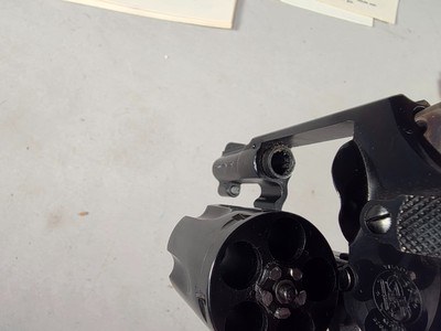 9423Smith & Wesson Model 32 32-1, 5 shot, 2” barrel, 38 Smith & Wesson Caliber, sold November 18, 1967 sales slip, correct box, plus all paperwork, - Image 19 of 25