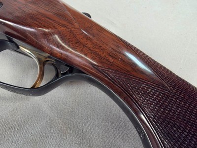 9424Browning BSS 12 Gauge, RARE 30” barrels, 14 1/4 LOP, Pistol grip, solid rib, gold single selective trigger, butt plate, ejectors, IC/Full fixed - Image 11 of 25
