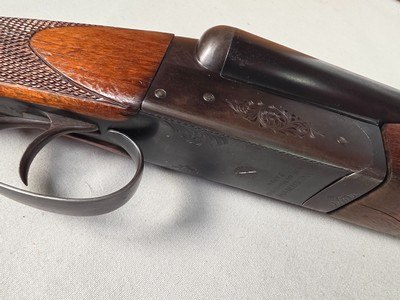 9435Western field 325, Miruku Japan made for Montgomery Ward, 12 Gauge, Mod/full, 30” barrels, Double trigger, extractors, checkered forfend. - Image 19 of 20