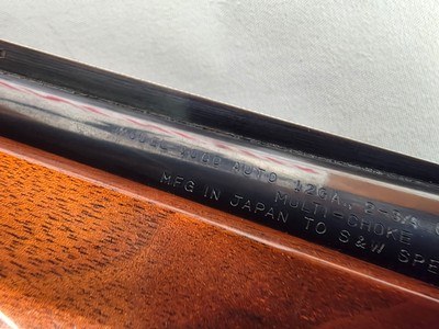 9432Smith and Wesson 1000 12 gauge, 28” barrels, mod screw in choke, vent rib, 2 steel beads, 14 1/4 LOP. - Image 13 of 25