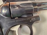 9434Ruger Security six, 357 mag, 6” Barrel, red ramp sight, Pachmyer presentation rubber grips, adjustable rear sight. - Image 10 of 15