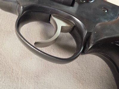 9434Ruger Security six, 357 mag, 6” Barrel, red ramp sight, Pachmyer presentation rubber grips, adjustable rear sight. - Image 14 of 15