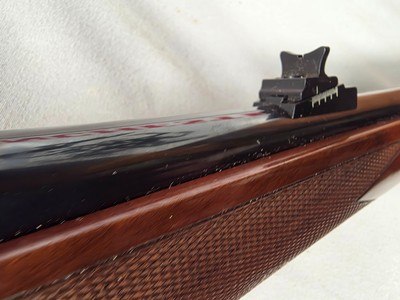9429Remington 700 30.0622’ Barrel, Lightweight model, ebony tip, engine turned bolt, lightweight bolt handle, tapped for scope, A+ Fancy walnut, - Image 20 of 25
