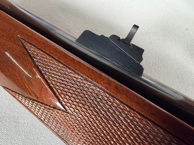 9429Remington 700 30.0622’ Barrel, Lightweight model, ebony tip, engine turned bolt, lightweight bolt handle, tapped for scope, A+ Fancy walnut, - Image 12 of 25