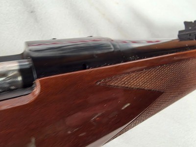 9429Remington 700 30.0622’ Barrel, Lightweight model, ebony tip, engine turned bolt, lightweight bolt handle, tapped for scope, A+ Fancy walnut, - Image 21 of 25